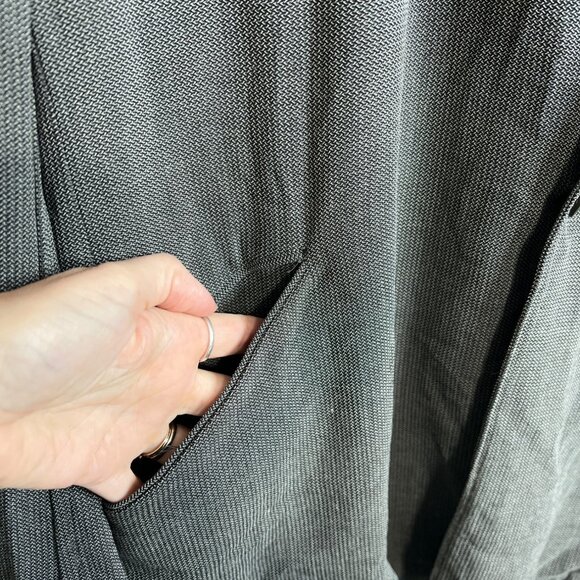 Giorgio Armani 90's Mens Medium Gray Two-Button Blazer Made In Italy - Picture 7 of 11